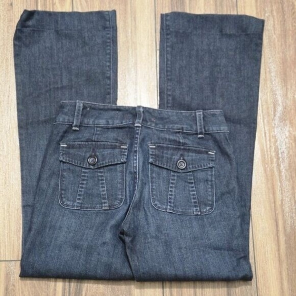 Curvy Fit Dark Wash Flare‎ Jeans Women's Size 2